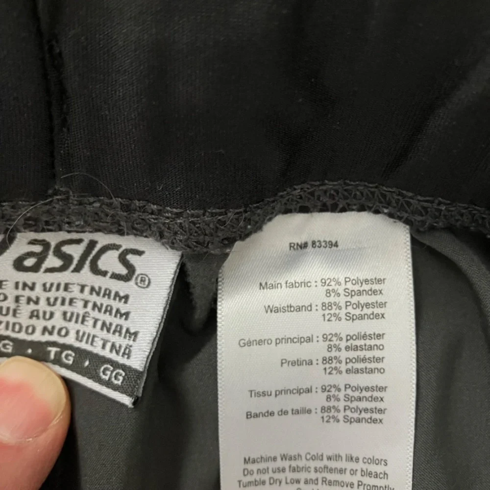 ASICS Men's XL Gray with Black Workout Shorts MEN'S 9IN ASICS MIXER SHORT - Picture 8 of 14